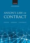 Image for Anson&#39;s Law of Contract