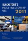 Image for Blackstone&#39;s police investigators&#39; Q&amp;A 2011