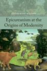 Image for Epicureanism at the Origins of Modernity