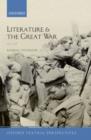 Image for Literature and the Great War 1914-1918