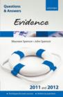 Image for Q &amp; A Revision Guide: Evidence