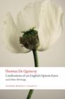 Image for Confessions of an English Opium-Eater and Other Writings