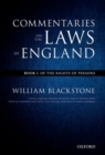 Image for The Oxford Edition of Blackstone&#39;s: Commentaries on the Laws of England : Book I, II, III, and IV