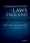 Image for The Oxford Edition of Blackstone&#39;s: Commentaries on the Laws of England