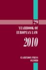 Image for Yearbook of European Law