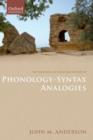 Image for The substance of languageVolume III,: Phonology-syntax analogies