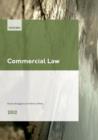 Image for Commercial Law 2012