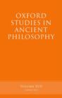 Image for Oxford studies in ancient philosophyVolume 42