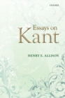 Image for Essays on Kant