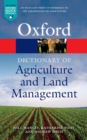 Image for Dictionary of agriculture and land management