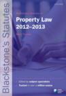 Image for Blackstone&#39;s Statutes on Property Law 2012-2013