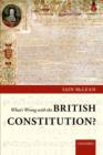 Image for What&#39;s Wrong with the British Constitution?