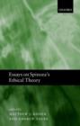 Image for Essays on Spinoza&#39;s Ethical Theory