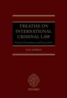 Image for Treatise on International Criminal Law