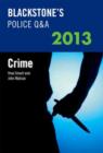 Image for Blackstone&#39;s Police Q&amp;A: Crime