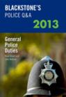 Image for Blackstone&#39;s Police Q&amp;A: General Police Duties