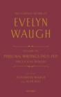 Image for Personal writings, 1903-1921  : Precocious Waughs