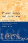 Image for Primate Ecology and Conservation