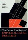 Image for The Oxford handbook of empirical legal research