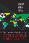 Image for The Oxford Handbook of International Adjudication
