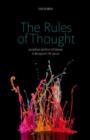 Image for The Rules of Thought