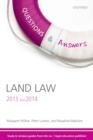 Image for Q &amp; A Revision Guide Land Law 2013 and 2014