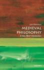 Image for Medieval philosophy  : a very short introduction