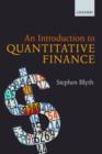 Image for An introduction to quantitative finance