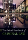Image for The Oxford handbook of criminal law