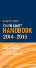 Image for Blackstone&#39;s Youth Court Handbook 2014-2015