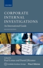 Image for CORPORATE INTERNAL INVESTIGATIONS AN INT