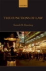 Image for The functions of law