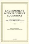 Image for Environment and development economics  : essays in honour of Sir Partha Dasgupta