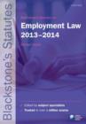 Image for Blackstone&#39;s Statutes on Employment Law 2013-2014