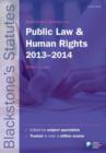 Image for Blackstone&#39;s Statutes on Public Law and Human Rights 2013-2014