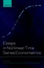 Image for Essays in Nonlinear Time Series Econometrics