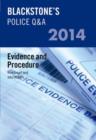 Image for Blackstone&#39;s Police Q&amp;A: Evidence and Procedure