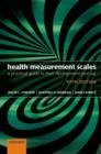Image for Health measurement scales  : a practical guide to their development and use