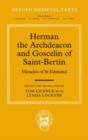 Image for Herman the Archdeacon and Goscelin of Saint-Bertin