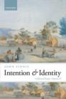 Image for Intention and identity  : collected essays