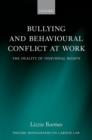 Image for Bullying and Behavioural Conflict at Work