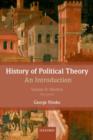 Image for History of political theory  : an introductionVolume 2,: Modern