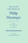 Image for The Plays and Poems of Philip Massinger: Volume IV
