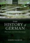 Image for A History of German