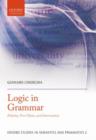 Image for Logic in grammar  : polarity, free choice, and intervention