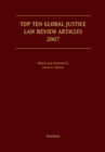 Image for Top Ten Global Justice Law Review Articles 2007