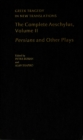 Image for The complete Aeschylus.: (Persians and other plays) : Volume II,