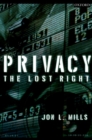Image for Privacy: The Lost Right