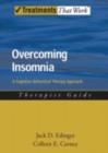 Image for Overcoming insomnia: a cognitive-behavioral therapy approach : therapist guide