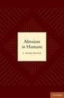 Image for Altruism in humans